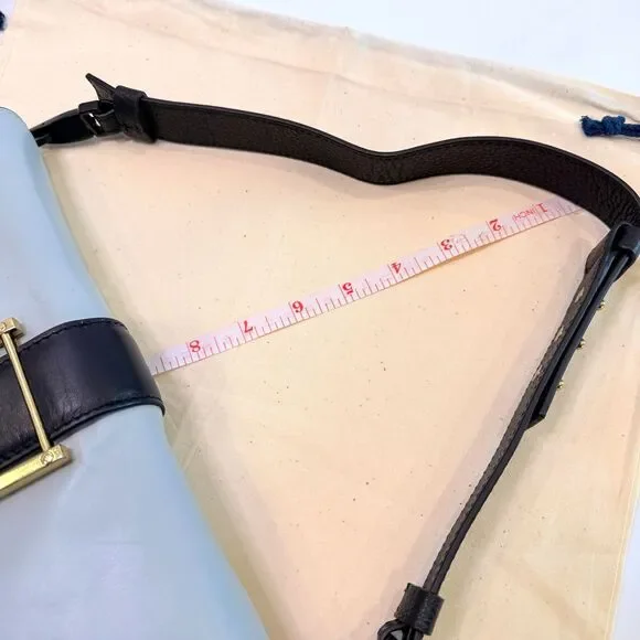 Pour La Victoire Womens Etage Convertible Leather Shoulder Bag Ice Multi Grey - Picture 11 of 16